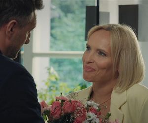 M jak miłość odc. 1876. Dorota (Iwona Rejzner), Bartek (Arkadiusz Smoleński)