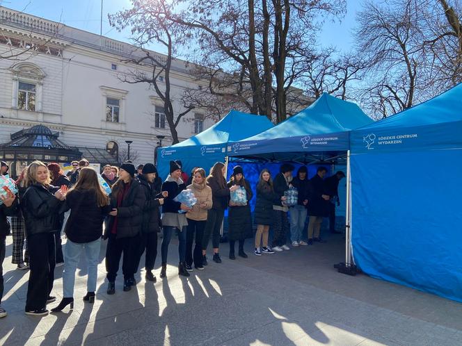 Łodzianie okazali olbrzymią solidarność z uciekającymi przed wojną 