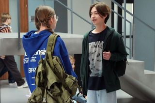 Barwy szczęścia odc. 3260. Emil (Artem Malaszczuk), Pola (Gabriela Szewczyk)