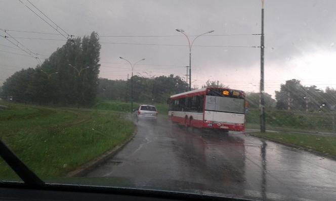 Burza w Sosnowcu