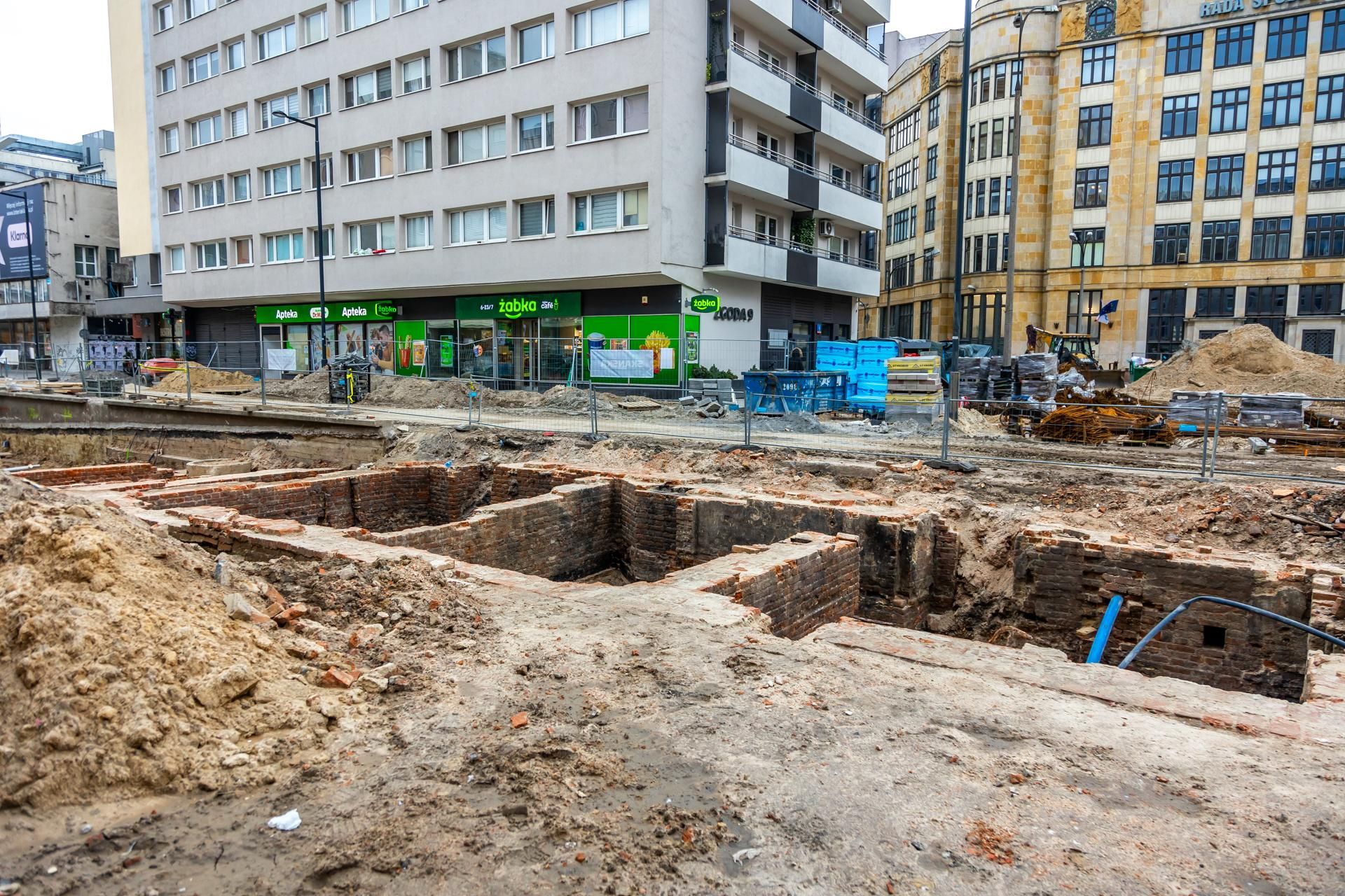 Przebudowa ul. Złotej i Zgoda w Warszawie