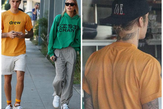 Justin Bieber z kokiem i Hailey Baldwin