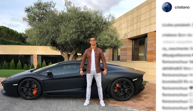 Cristiano Ronaldo, Lamborghini Aventador