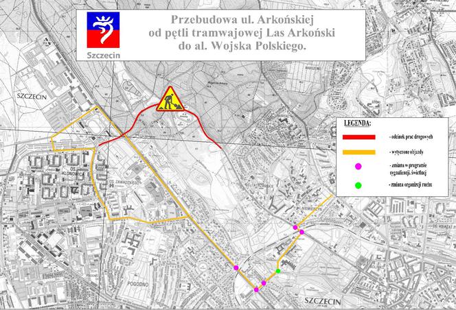 Przebudowa ul. Arkońskiej