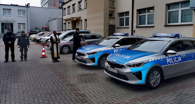 Nowe radiowozy policji w Białymstoku