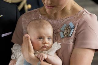 Księżniczka Wiktoria ze Szwecji ochrzciła córkę Estelle