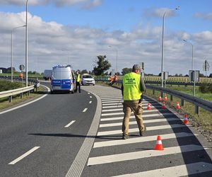 Motocyklista uderzył w barierę i zginął na miejscu! Tragiczny wypadek na S5