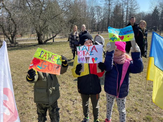 Łódź. Bieg "Solidarni z Ukrainą"