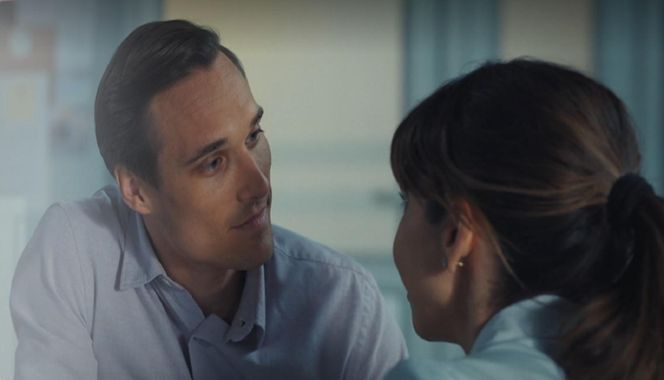 M jak miłość odc. 1887. Aneta (Ilona Janyst), Olek (Maurycy Popiel)