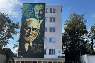 Nowy mural przy Marii Skłodowskiej-Curie 8 w Białymstoku