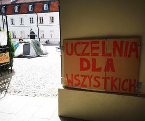 Bunt studentów na UW. Okupują siedzibę samorządu na Krakowskim Przedmieściu