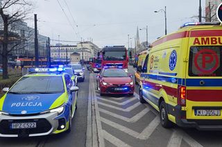 Zderzenie tramwajów i autobusu w Warszawie 18.11.2025