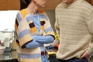 Pierwsza miłość. Lucyna (Delfina Wilkońska), Maurycy (Dawid Dziarkowski)