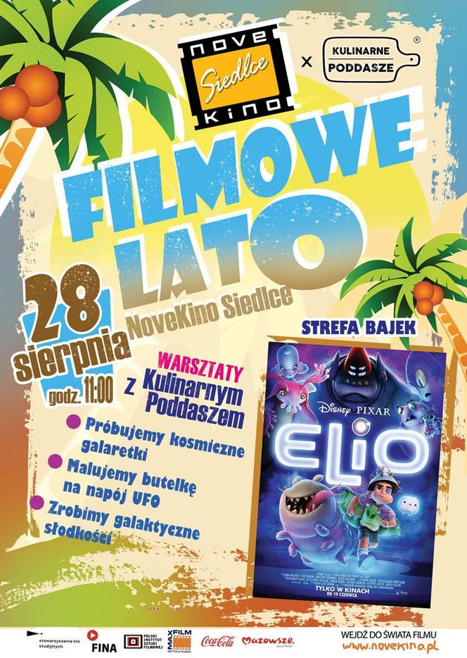 Novekino Siedlce zaprasza dzieci na Filmowe Zakończenie Wakacji