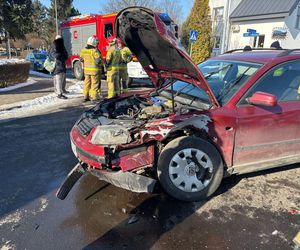 Kolzija na Gronowie w Lesznie. Kobieta w ciąży w szpitalu