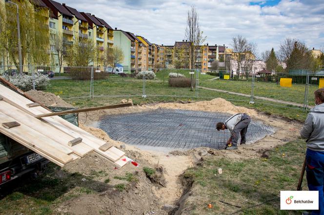 Bełchatów: Powstają kolejne dwie tężnie! Kiedy ruszą? 