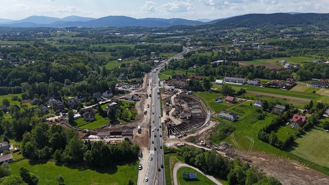 Trasa "zakopianka" i jej okolice