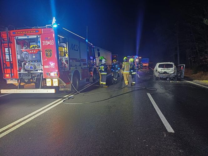 Wypadek śmiertelny na DK74 w Ćmińsku