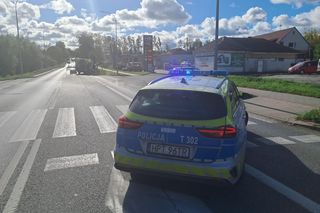 Śmiertelne potrącenie pieszej w Bartoszycach. Droga zablokowana, poważne utrudnienia dla kierowców