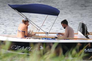 Aleksandra Kwaśniewska i Kuba Badach