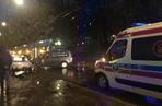 Kraków: Meleks zajechał drogę tramwajowi linii 18. Jedna osoba została zabrana do szpitala [ZDJĘCIA]