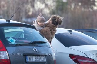 Joanna Opozda z dzieckiem w szpitalu 