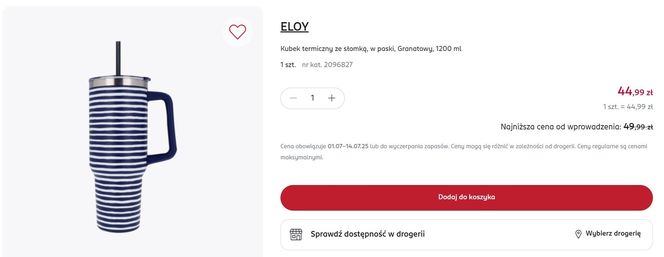 Kubki termiczne to HIT sezonu. Rossmann ma własne!