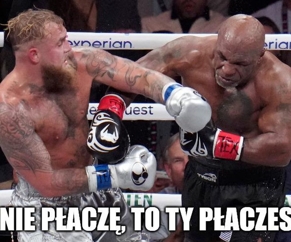 Memy po walce Mike Tyson vs Jake Paul
