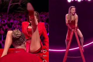 Polsat Super Hit Festiwal: Rozkraczona Doda przed godziną 22. Niesmaczne?