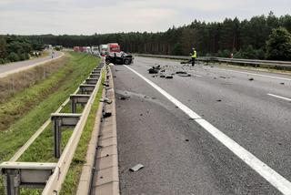 Toruń: Karambol na S10. Zderzyły się trzy auta. Dwie osoby nie żyją