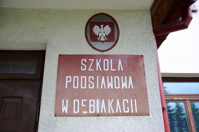 Opuszczona szkoła na Podkarpaciu