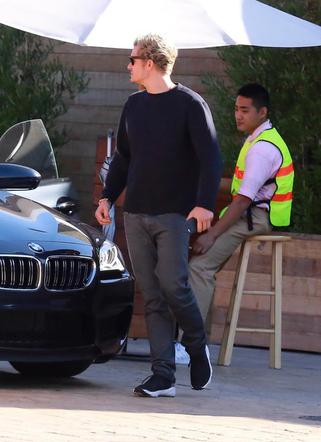 Orlando Bloom na lunchu z tajemniczą brunetką