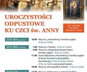 Uroczystości odpustowe w sanktuarium św. Anny w Lubartowie [AUDIO]