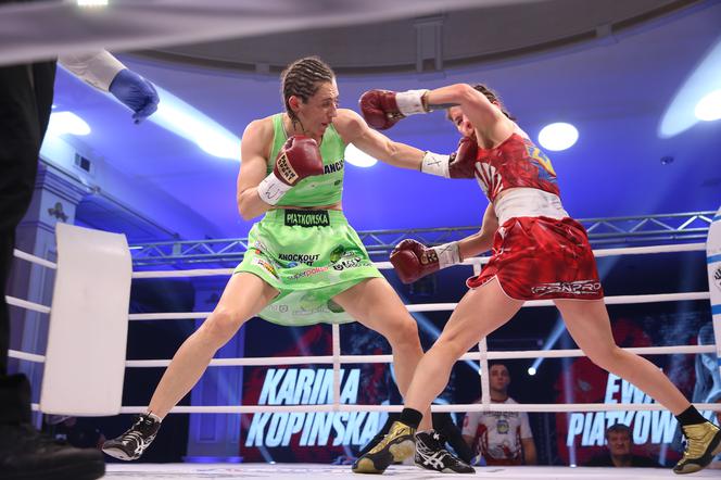 Gala Boksu Ewa Piątkowska kontra Karina Kopińska
