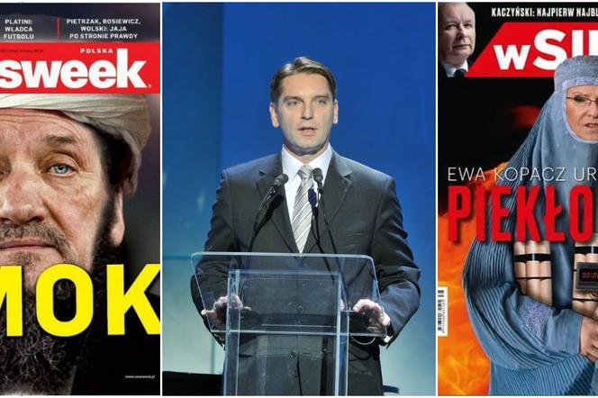 Tomasz Lis, Macierewicz na okładce Newsweeka i Ewa Kopacz na okładce wSieci