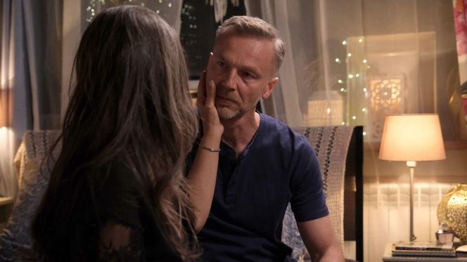 M jak miłość odc. 1811. Magda (Anna Mucha), Andrzej Budzyński (Krystian Wieczorek)