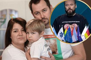 Stanowski przyszedł do TVP w bluzie promującej zbiórkę pieniędzy. Potrzeba jeszcze kilku milionów