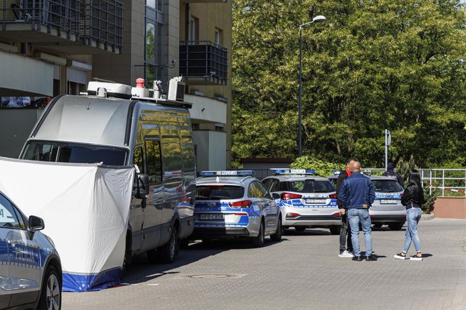 Strzały we Wrocławiu. Dwie osoby nie żyją. To tutaj doszło do dramatu - zdjęcia z miejsca zdarzenia.