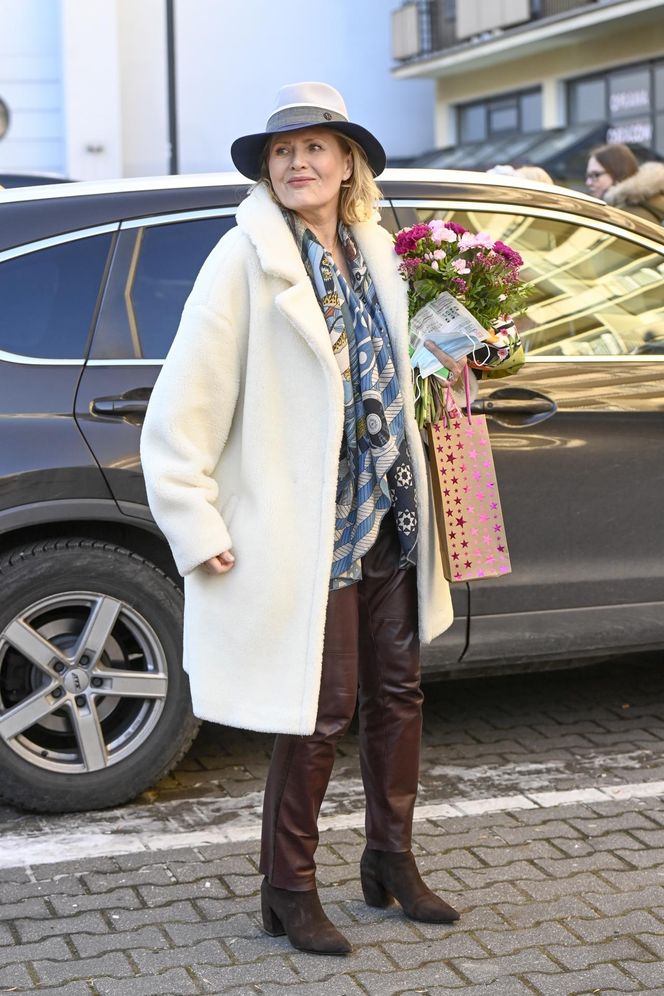 Grażyna Szapołowska lubi miękkie futerka