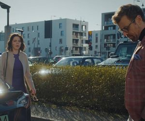 M jak miłość odc. 1872. Dariusz Hoffman (Mateusz Rusin), jego ofiara (Agata Hubner)