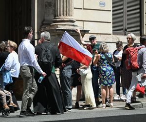 Głosowanie w lokalu wyborczym w Instytucie Polskim w Rzymie