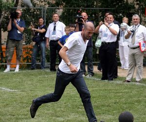Zinedine Zidane na Pradze-Północ
