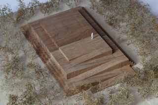 Fragment projektu Niebna architektura