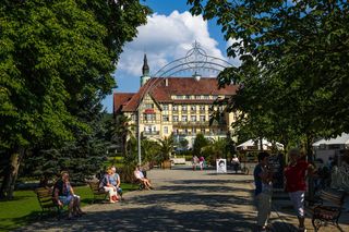 W tym uzdrowisku przebywała para królewska