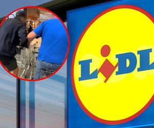 Szturm na nowego Lidla w Jasienicy. Jest nagranie