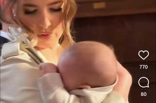 Chrzest syna Daniela Martyniuka