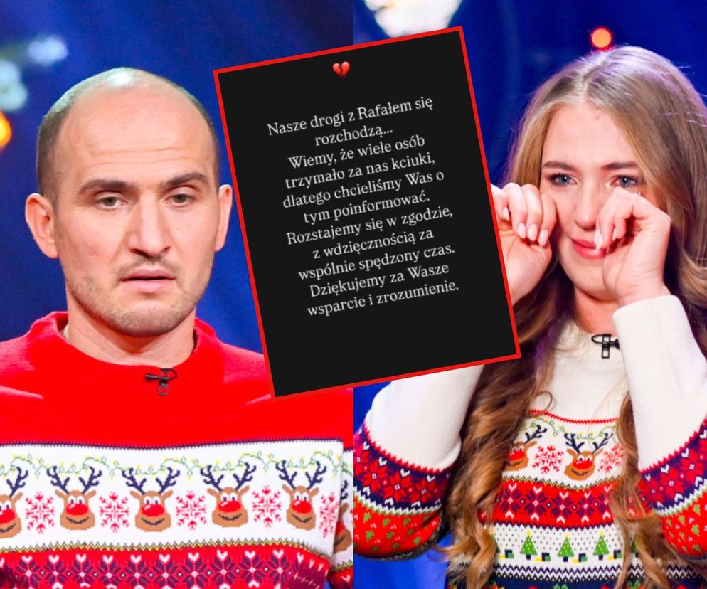 Miłość nie przetrwała… Rafał i Dominika z „Rolnika” rozstają się