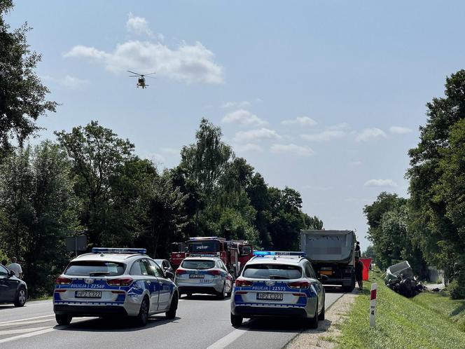 Potworny wypadek w Grębiszewie. Zginęła rodzina