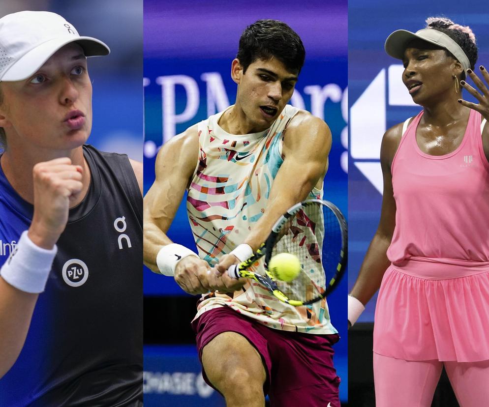 Iga Świątek, Carlos Alcaraz, Venus Williams