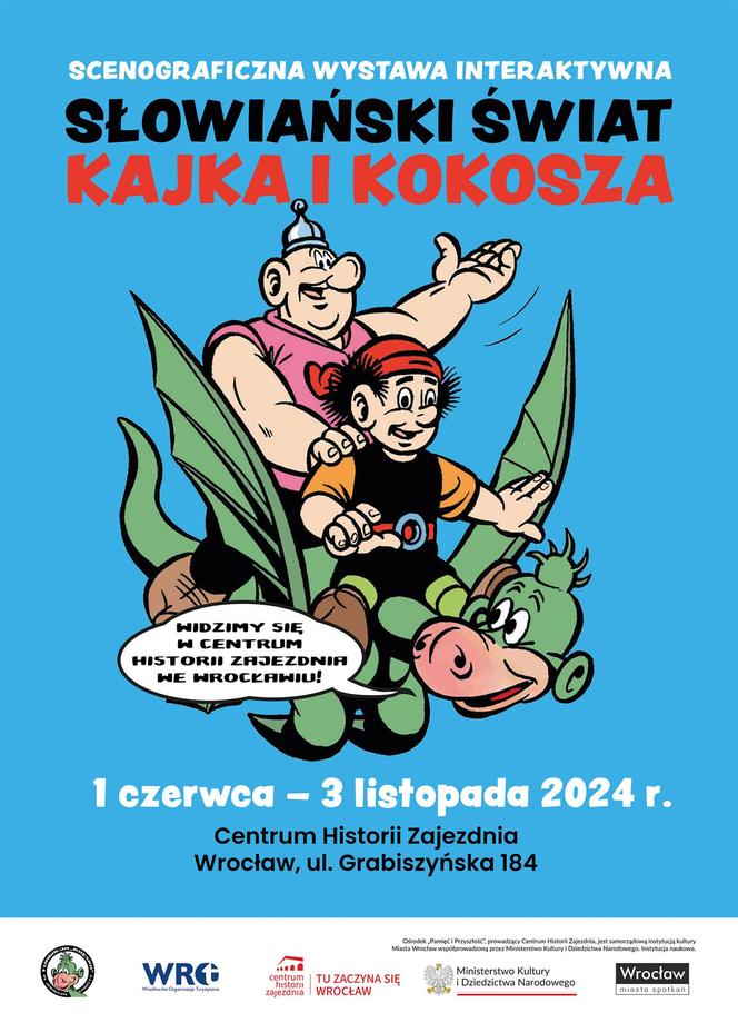 Słowiański Świat Kajka i Kokosza  - interaktywna wystawa scenograficzna od 1 czerwca!